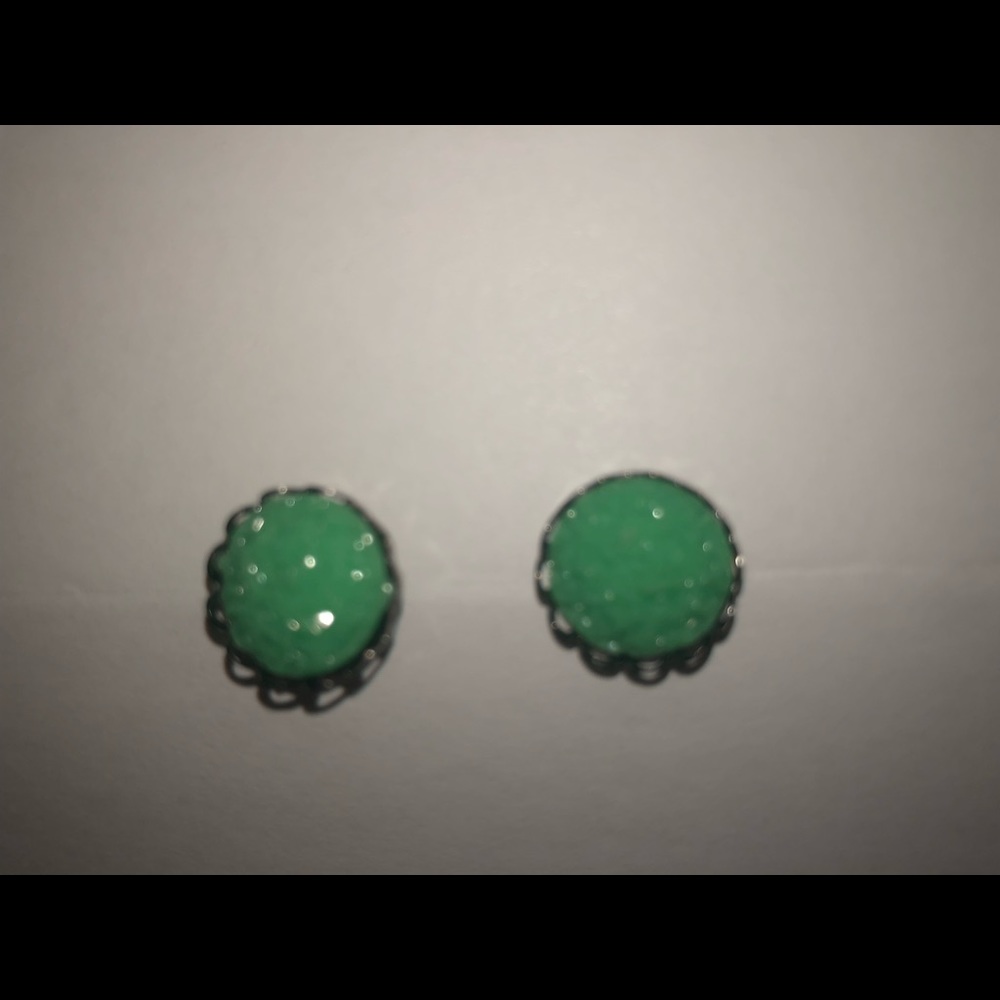 Druzy studs